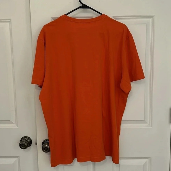 Life Is Good Buck Buck Moose Crusher T Shirt Size XL Orange Outdoor short sleeve - Picture 2 of 5